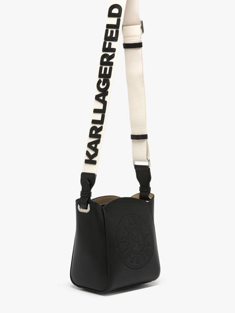 Sac Bandoulière K Circle Karl lagerfeld Noir k circle A4W30067 vue secondaire 2