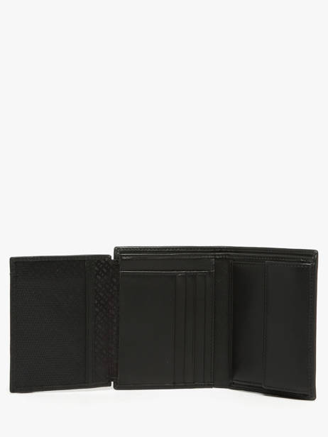 Portefeuille Porte-monnaie Cuir Hugo boss Noir saffiano HLO526A vue secondaire 2
