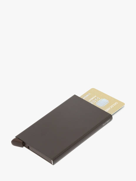 Porte-cartes Secrid Marron powder CP vue secondaire 1