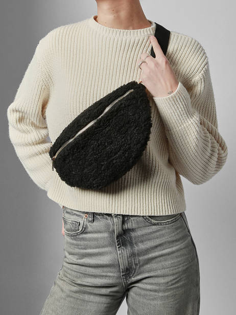 Sac Banane Miniprix Noir polaire S029 vue secondaire 1