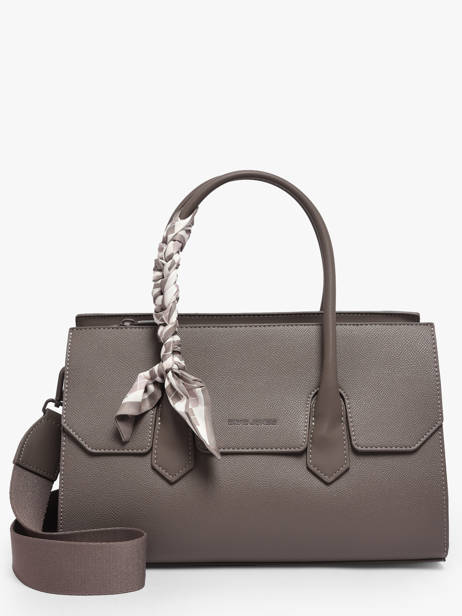 Sac Porté Main French David jones Marron french 1