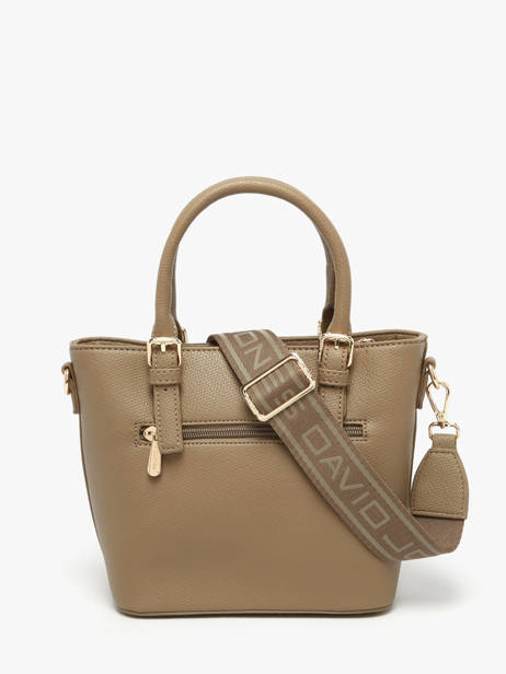 Sac à Main Saffiano David jones Marron saffiano CM7220 vue secondaire 3