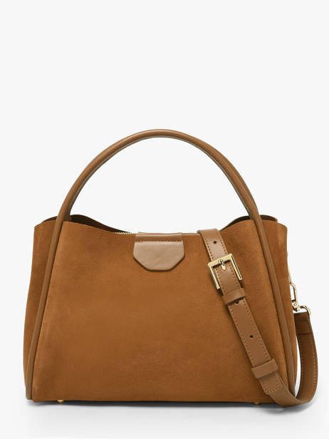 Sac Porté Main Suede Ida Lancaster Marron suede ida 101 vue secondaire 3