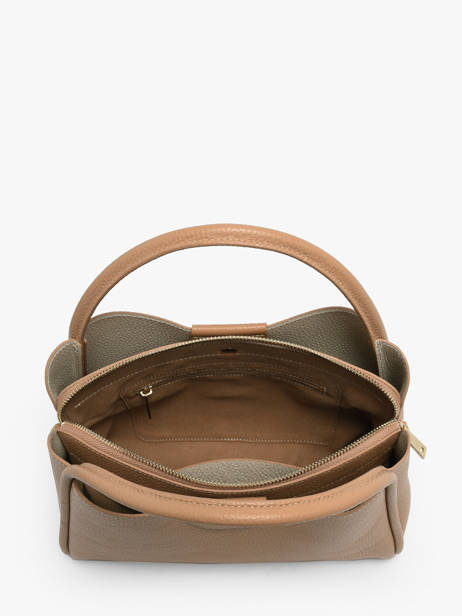 Sac à Main Ida Double Cuir Lancaster Beige ida double 84 vue secondaire 3