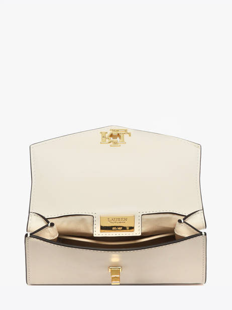 Sac à Main Farrah Cuir Lauren ralph lauren Blanc farrah 31968761 vue secondaire 3