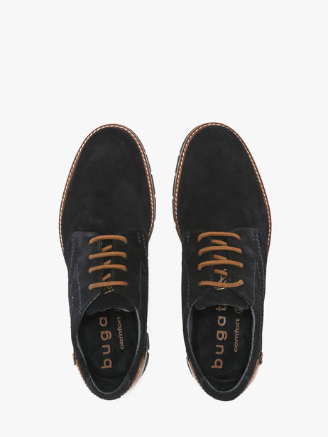 Chaussures De Ville En Cuir Bugatti Bleu men 3319711K vue secondaire 3