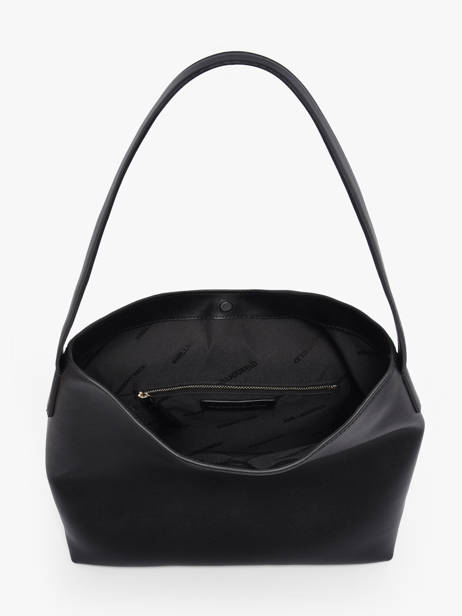 Sac Porté épaule K Autograph Cuir Karl lagerfeld Noir k autograph B1W30096 vue secondaire 3