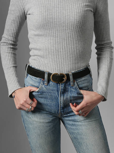 Ceinture Pieces Noir juva 17102275 vue secondaire 1