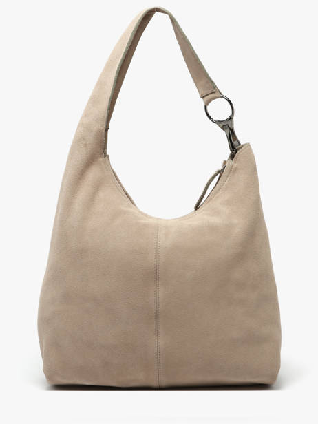 Sac Porté épaule Leather Cuir Biba Beige leather JAP2L vue secondaire 4