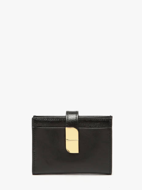 Portefeuille Vintage Cuir Nat et nin Noir vintage AUDE