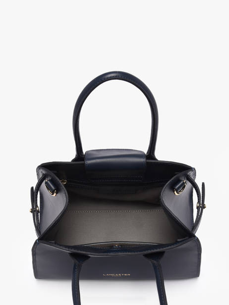 Sac Porté Main Donna Hopper Cuir Lancaster Bleu donna hopper 120 vue secondaire 3