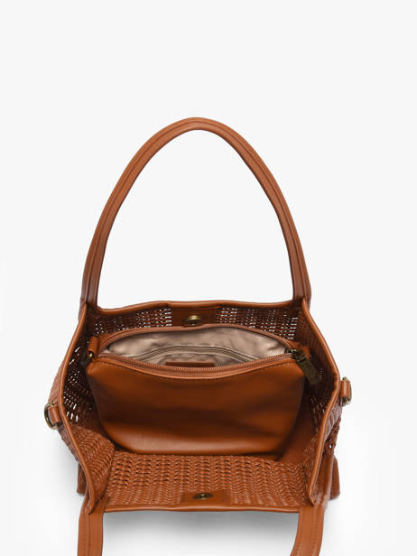 Sac Porté épaule Et Bandoulière Tresse Miniprix Marron tresse 19753 vue secondaire 3