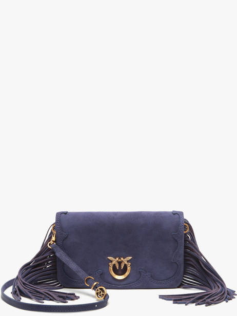 Sac Bandoulière Love Bag Soft Cuir Pinko Bleu love bag soft 6023A39A