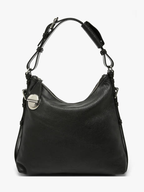 Sac Porté épaule Vintage Cuir Paul marius Noir vintage ELLIOTHB