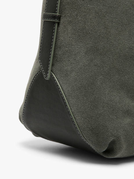 Sac Porté épaule Carrie En Cuir Daim Nathan baume Vert vogue 1 vue secondaire 3