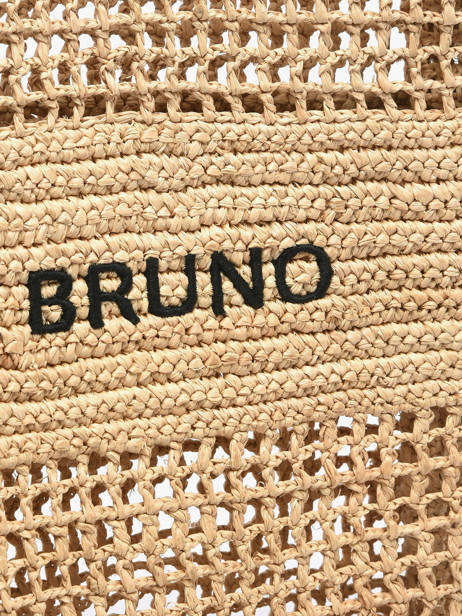 Sac Porté épaule Cabas Raphia Raphia Vanessa bruno Beige cabas raphia 60V40892 vue secondaire 2