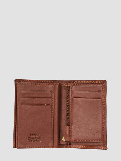 Wallet Leather Katana Brown marina 753096 other view 1