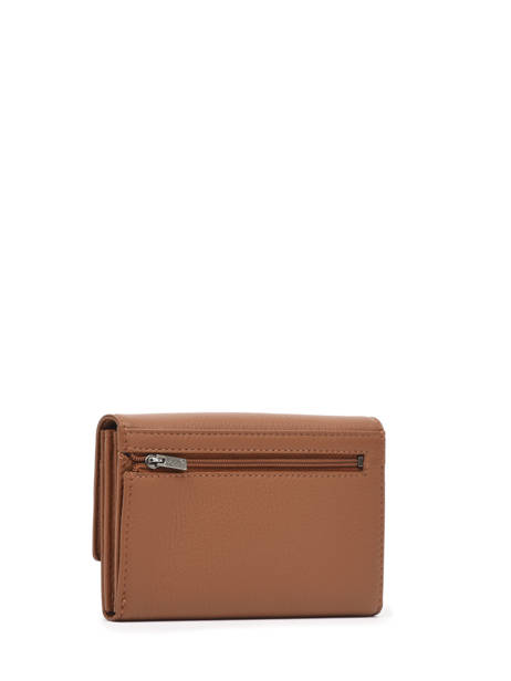 Leather Foulonné Wallet Yves renard Brown foulonne 29491 other view 2