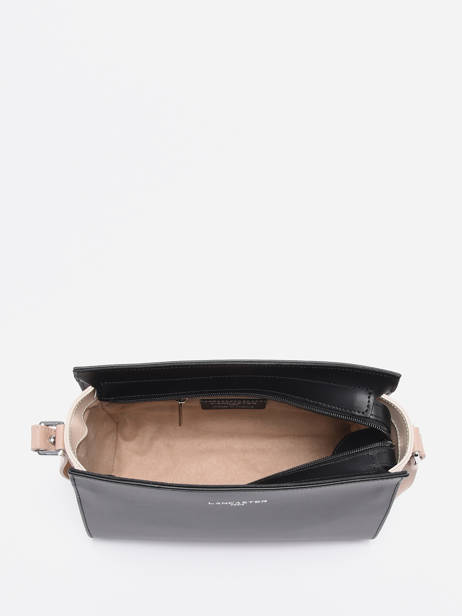 Shoulder Bag Smooth Leather Lancaster Black smooth 437-02 other view 3