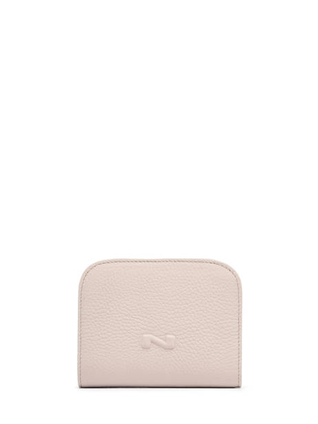 Leather Egée Wallet Nathan baume Beige egee 230023N