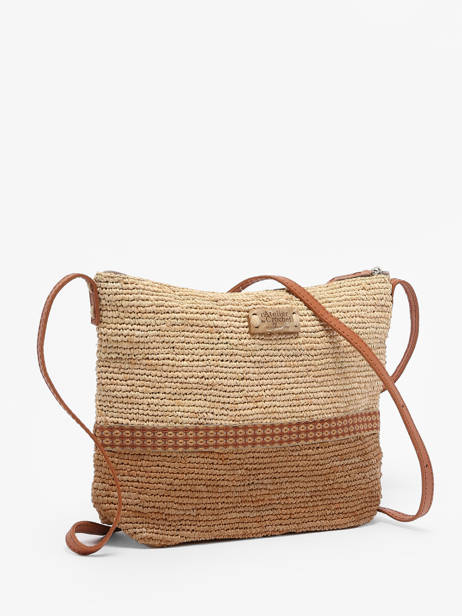 Crossbody Bag L'atelier Du Crochet Le voyage en panier Beige l'atelier du crochet AM730 other view 2