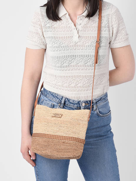 Crossbody Bag L'atelier Du Crochet Le voyage en panier Beige l'atelier du crochet AM730 other view 1